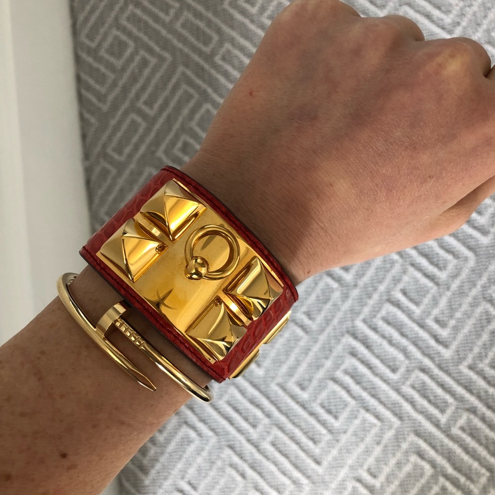 Hermes collier de chien bracelet